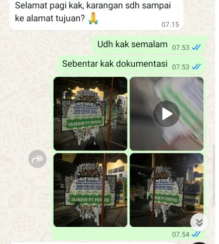 Pengiriman Papan Bunga Selamat Tebo
