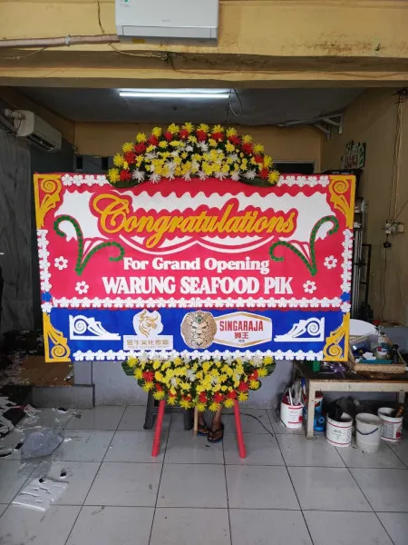 Papan Bunga Ucapan Selamat Tebo